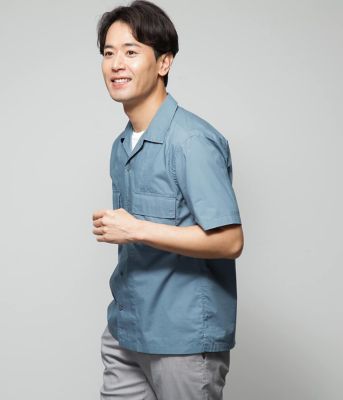楽天市場】『メッシュ切替アシメデザインシャツ』[kOhAKU シャツ