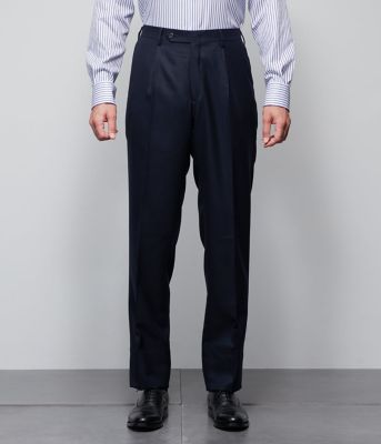 ＨＥＲＩＴＡＧＥ　ＣＬＯＴＨ　無地　サキソニー　ワンタックスラックス（セットアップ対応）（２０２４１５２１３２１０）