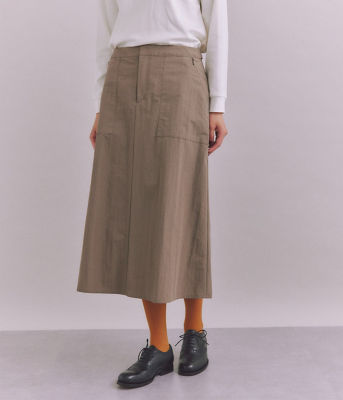 Supima Cotton Nylon Typewriter フレア 