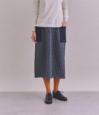 Ｍｉｌｉｔａｒｙ Ｑｕｉｌｔｅｄ Ｊａｃｑｕａｒｄ リブポケットスカート（２０２４３７２５３８３１） | SIPULI (Women)/シプリ |  三越伊勢丹オンラインストア・通販【公式】