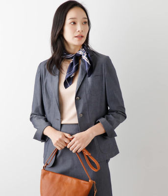 HARE】シンセティックレザーコンビトレンチコート ベルト付き 黒 S