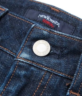 NEWYORKER - NEWYORKER ニューヨーカー EDWIN コラボ デニム SS 5号 レアの通販 by YUKI☆送料無料＆即日配送☆｜ ニューヨーカーならラクマ