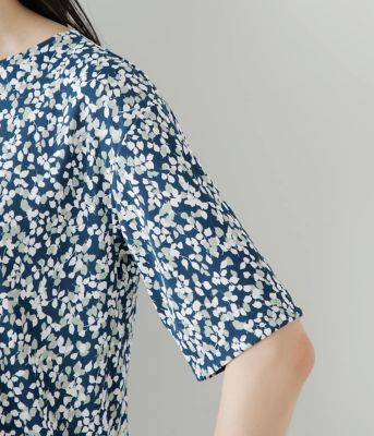 【新品】2024SS　スムースリープルオーバーカットソー　size38　23区 L】ウールカシミヤ バスケット柄タートルネックプルオーバー