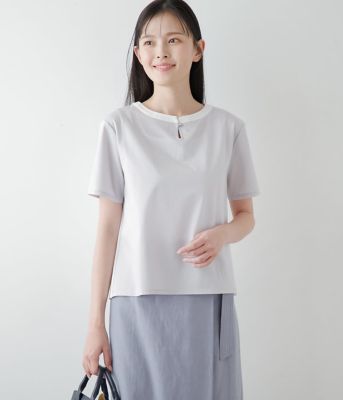 NEWYORKER (Women)/ニューヨーカー 【接触冷感】J-CAMICIE 切り替え半袖プルオーバー(202451852663)