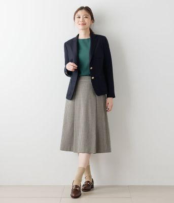 ワンポイント刺繍　リブソックス（２０２４５１９０３８１４）