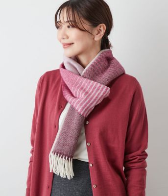 Vivienne Westwood オーブ リバーシブルウールマフラー
