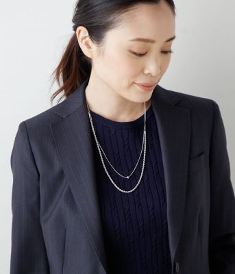 ２連チェーンネックレス（２０２４５１９５２８１５）