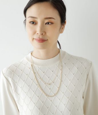 ２連チェーンネックレス（２０２４５１９５２８１５）