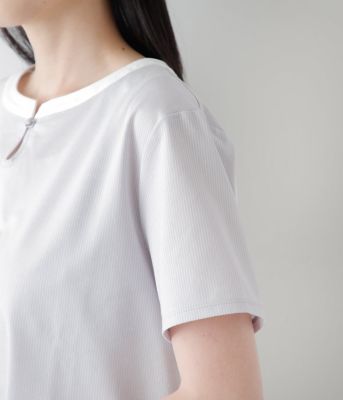 【Ｌ】【接触冷感】Ｊ－ＣＡＭＩＣＩＥ　切り替え半袖プルオーバー（２０２４５４８５２６６３）
