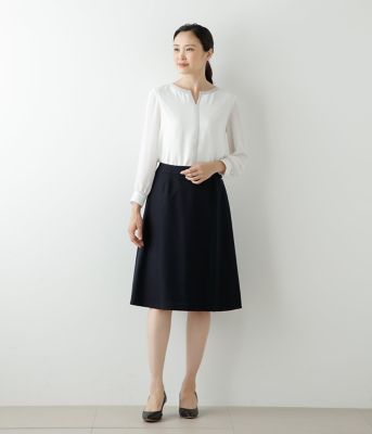 NEWYORKER｜ウールツィード Aラインヨークスカート | Rakuten