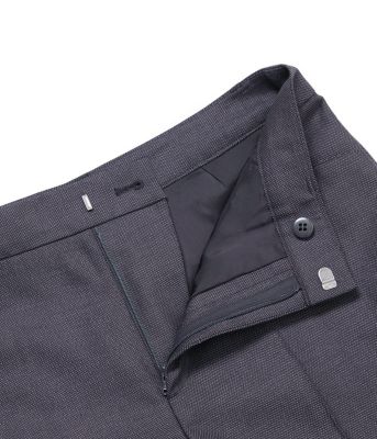 ウールシルクバーズアイ　テーパードパンツ（２０２４６０３１３９３１）