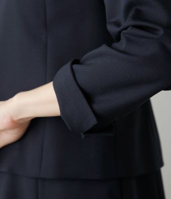 【Ｌ】【お受験対応】ウールファインドビー　ノーカラージャケット（２０２４８４１２３９２０）