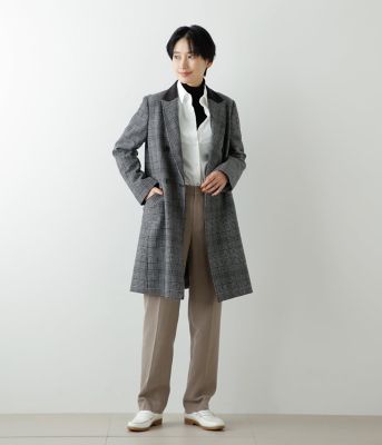 NEWYORKER L-SIZE / ニューヨーカー エルサイズ ストレッチホワイトブロード 長袖シャツ NEWYORKER L-SIZE｜【L】ストレッチホワイトブロード 長袖シャツ