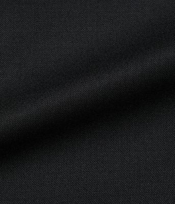 【Ｌ】ストレッチブラックツイル　ノッチドラペル２釦ジャケット（２０２４８６０１３９３０）