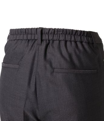 【Ｌ】ウールシルクバーズアイ　テーパードパンツ（２０２４８６３２３９３１）