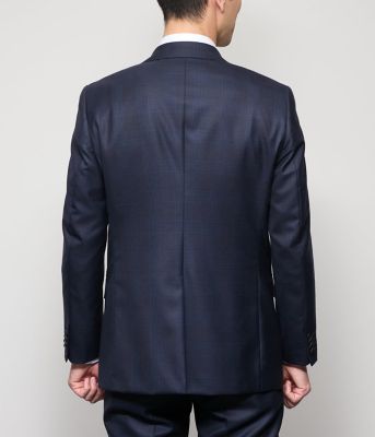 【NEW YORKER】ビジネススーツ　シルク混11グレー NEW YORKER】ビジネススーツ シルク混11グレー 撥水・通気性