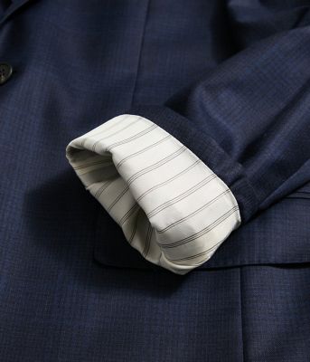 ニューヨーカー オフィス スーツ 7 W66 春秋 シルク絹混素材 OL DMW TAILOR CLOTH シルク混 チェック スーツ