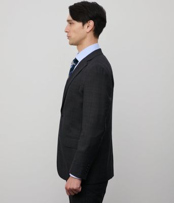 【防シワ・撥水・ストレッチ】ＢＵＮＧＹ　ＣＬＯＴＨ　チェック　ジャケット（セットアップ対応）（２０２５１１１８５１１２）