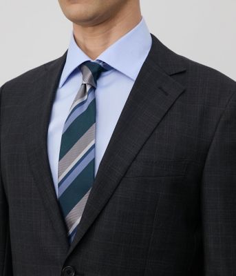 【防シワ・撥水・ストレッチ】ＢＵＮＧＹ　ＣＬＯＴＨ　チェック　ジャケット（セットアップ対応）（２０２５１１１８５１１２）