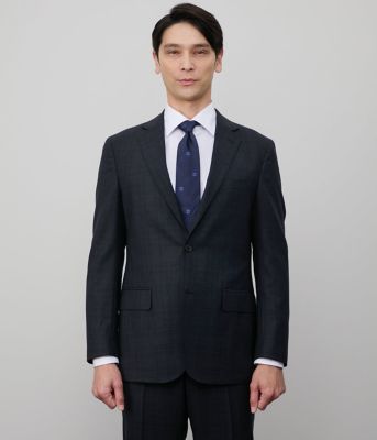 【防シワ・撥水・ストレッチ】ＢＵＮＧＹ　ＣＬＯＴＨ　チェック　ジャケット（セットアップ対応）（２０２５１１１８５１１２）