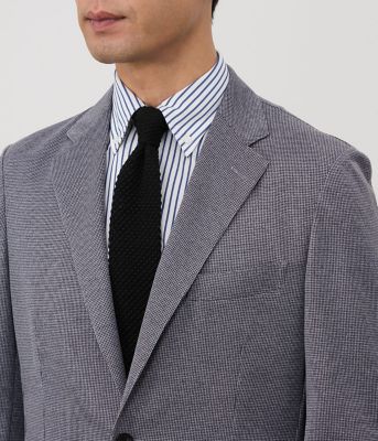 【ウォッシャブル・防シワ・撥水】ＭＯＶＩＮＧ　ＣＯＭＦＯＲＴ　千鳥　ハイストレッチ　ジャージー　ジャケット（セットアップ対応）（２０２５１１