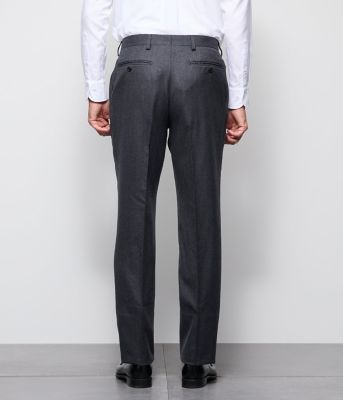 CARUSO グレー ノータックスラックス NEAT CARUSO×NEAT SOLID TROUSERS - GRAY - PURAS