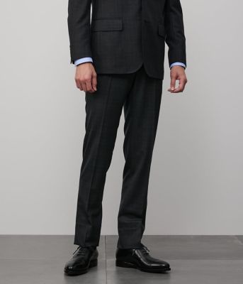 ＜NEWYORKER (Men)＞【防シワ・撥水・ストレッチ】ＢＵＮＧＹ　ＣＬＯＴＨ　チェック　ウエストアジャストスラックス（セットアップ対応）（２０２５１１２２５１１２）