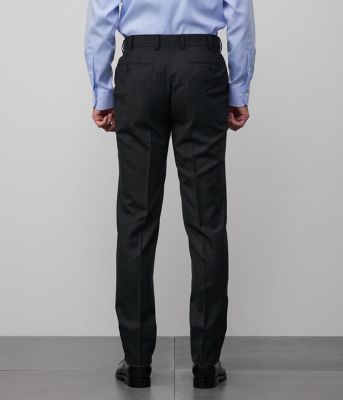 【防シワ・撥水・ストレッチ】ＢＵＮＧＹ　ＣＬＯＴＨ　チェック　ウエストアジャストスラックス（セットアップ対応）（２０２５１１２２５１１２）