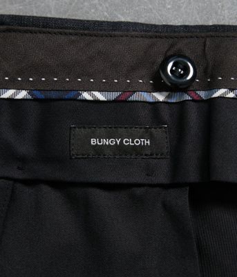 【防シワ・撥水・ストレッチ】ＢＵＮＧＹ　ＣＬＯＴＨ　チェック　ウエストアジャストスラックス（セットアップ対応）（２０２５１１２２５１１２）