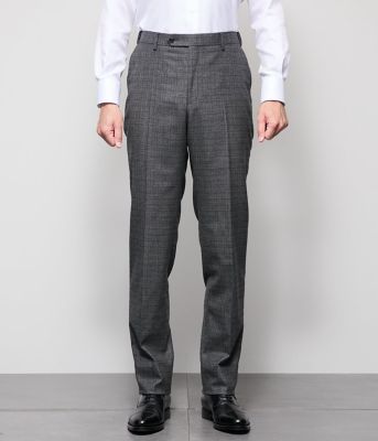 ストレッチ】PREMIUM ミルドチェック ウエストアジャスト