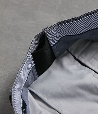【ウォッシャブル・防シワ・撥水】ＭＯＶＩＮＧ　ＣＯＭＦＯＲＴ　千鳥　ハイストレッチ　ジャージー　ウエストアジャストパンツ（セットアップ対応）