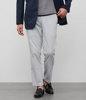 【SALE】NEWYORKER (Men)/ニューヨーカー【ストレッチ・吸水速乾】COOL COMFORT コードレーンサッカー ウエストアジャストパンツ(202511245861) 73サックス パンツ・ズボン【三越伊勢丹/公式】