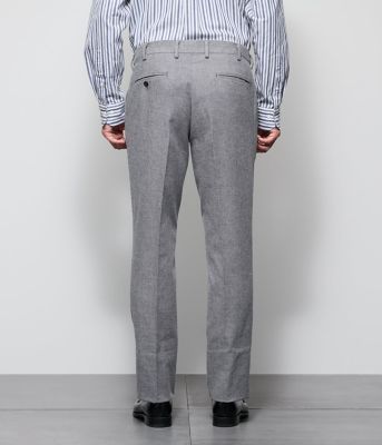 ウォッシャブル】ムリネダイヤゴナル ウエストアジャストパンツ