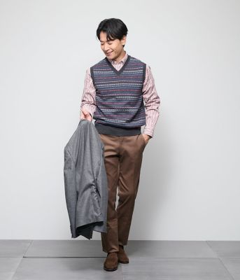 ストレッチ・ウォッシャブル】ウエポンツイルストレッチ ウエスト