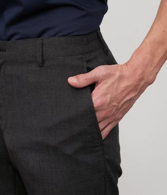 【ウォッシャブル・防シワ】ＴＲＡＶＥＬ　ＣＯＭＦＯＲＴ　ＳＭＡＲＴ　ＭＥＲＩＮＯ　ノータック　シャーリングパンツ（２０２５１１２６５２３１）