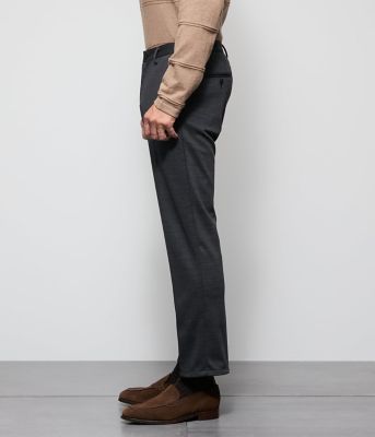 ウォッシャブル】モクロディー シャーリングパンツ