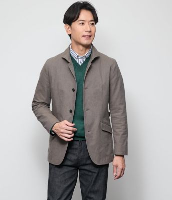 ■ 46539★年 コムデギャルソン ジャケット ヘリンボーン 迷彩柄 コムデギャルソンオムCOMME des GARCONS HOMME 製品染め裏地迷彩