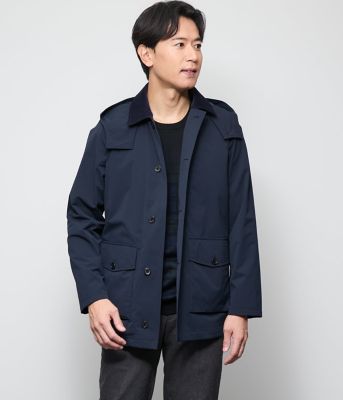 美品❤︎ストレッチツイルテーラードジャケット 防シワ・撥水・ストレッチ】SOLOTEX ツイル ハンティング