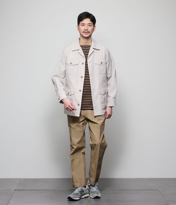 【接触冷感】ボートネックデザイン　ボーダーＴシャツ（２０２５１１６１５５５２）