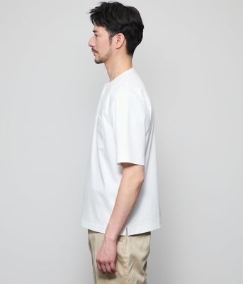 【接触冷感】ヘンリーネック　半袖Ｔシャツ（２０２５１１６１５５５３）