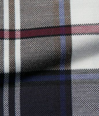 【吸水速乾】ＣＯＯＬ　ＣＯＭＦＯＲＴ　クレイジーニューヨーカータータン　ボタンダウンポロシャツ（２０２５１１６３５６００）
