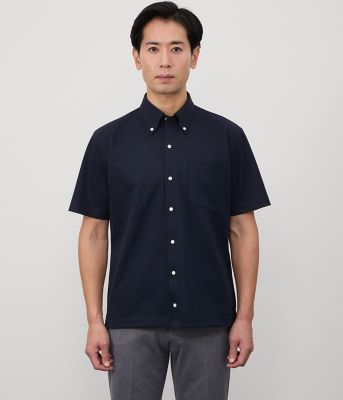 新品【Black&White】ボタンダウンポロ DRY&UV防止 メンズLL NEWYORKER｜【吸水速乾】COOL COMFORT ニューヨーカータータン
