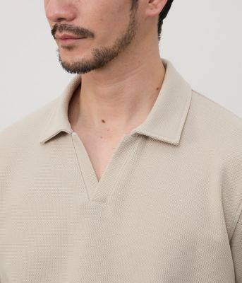 I cotoni di Albini スキッパー ポロシャツ