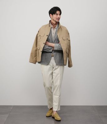 I cotoni di Albini スキッパー ポロシャツ