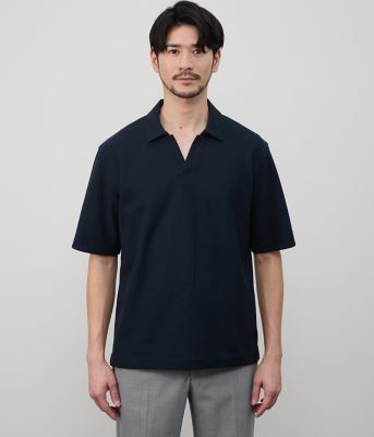 I cotoni di Albini スキッパー ポロシャツ