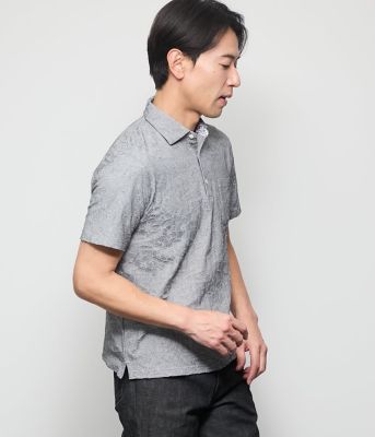 NEWYORKER (Men)/ニューヨーカー 【吸水速乾】COOL COMFORT ジャカードカッタウェイポロシャツ(202511635608)
