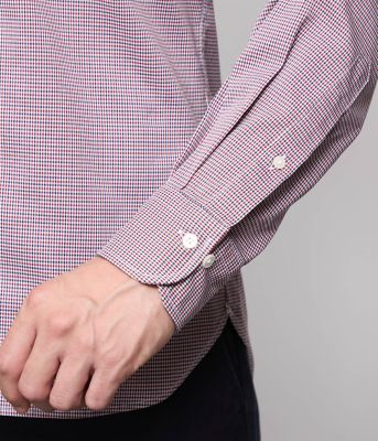 頼朝　PLAN C Tシャツ　新品未使用 ストレッチ】オックス ガンクラブ 長袖ショートボタンダウン