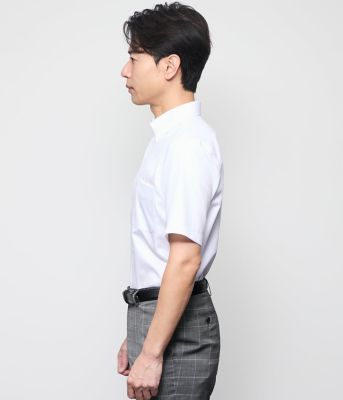 ＮＹ　ＣＡＲＥ　ＦＲＥＥ　ドビー　半袖ボタンダウンシャツ（２０２５１１７９５３８０）