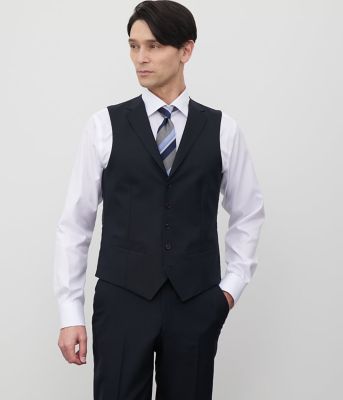 ＜NEWYORKER (Men)＞ＨＥＲＩＴＡＧＥ　ＣＬＯＴＨ　無地　トロピカル　オッドベスト（セットアップ対応）（２０２５１５１４５２１０）