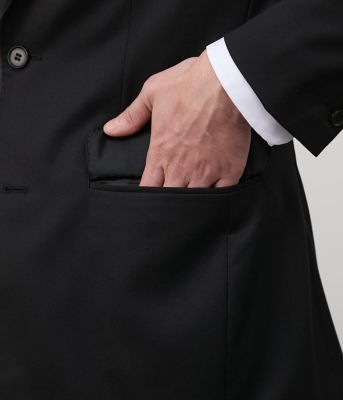 【撥水】ＳＬＩＭ　ＦＩＴ　無地　ジャケット（セットアップ対応）（２０２５１５１５５１０４）